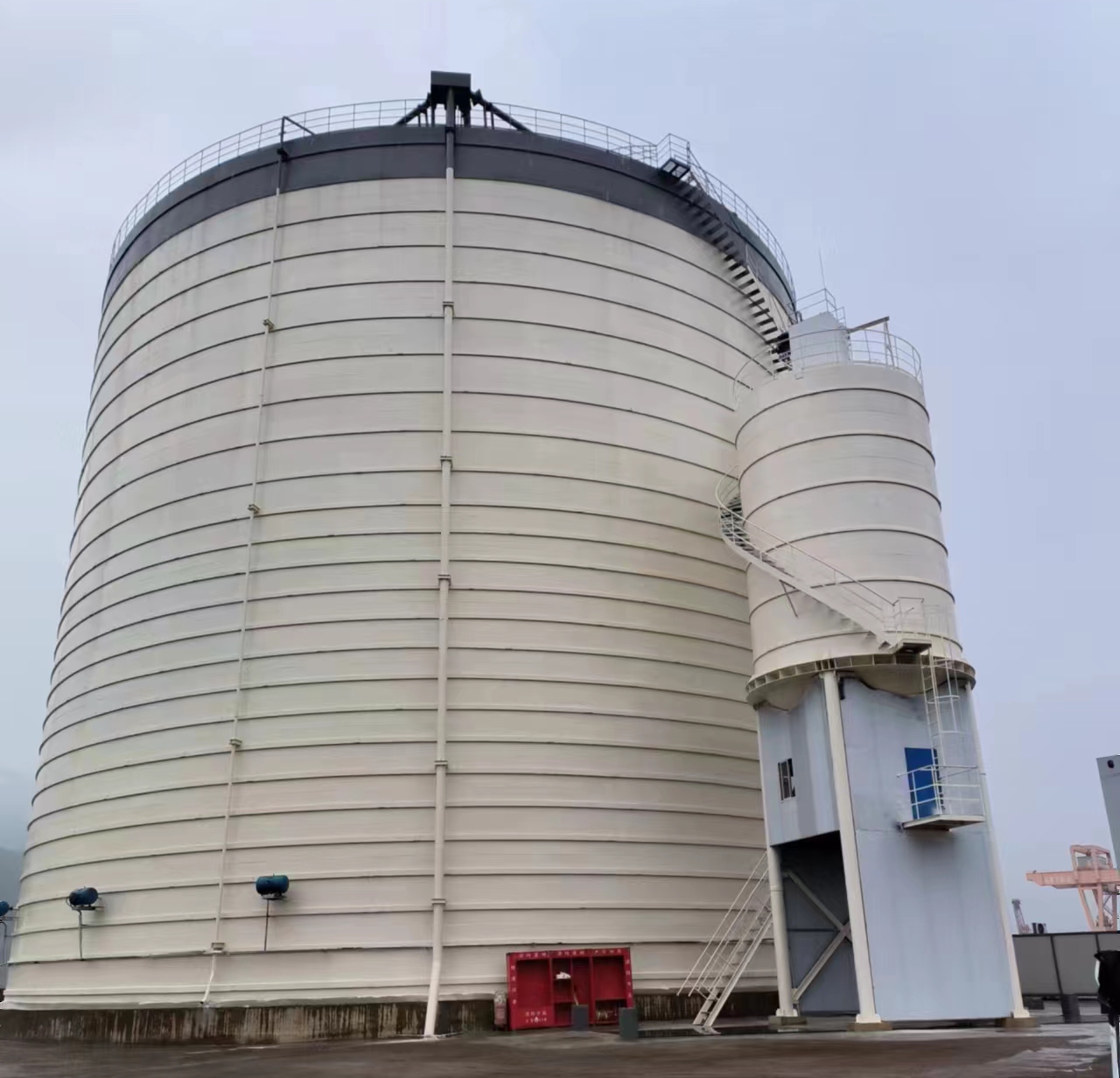 猇亭10万吨水泥钢板库